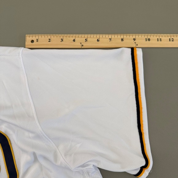 Majestic San Diego Padres Jersey Mens 60 4XL White MLB Authentic‎ Flex Base - Picture 8 of 9